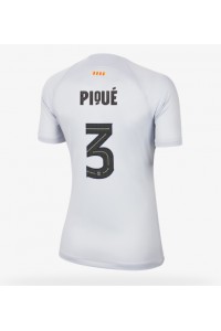 Fotbalové Dres Barcelona Gerard Pique #3 Dámské Třetí Oblečení 2022-23 Krátký Rukáv